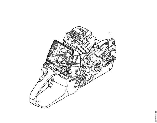 Motosierras de gasolina (MS) MS 661 C-M W Níºmero de máquinaÂ  de la marca Stihl